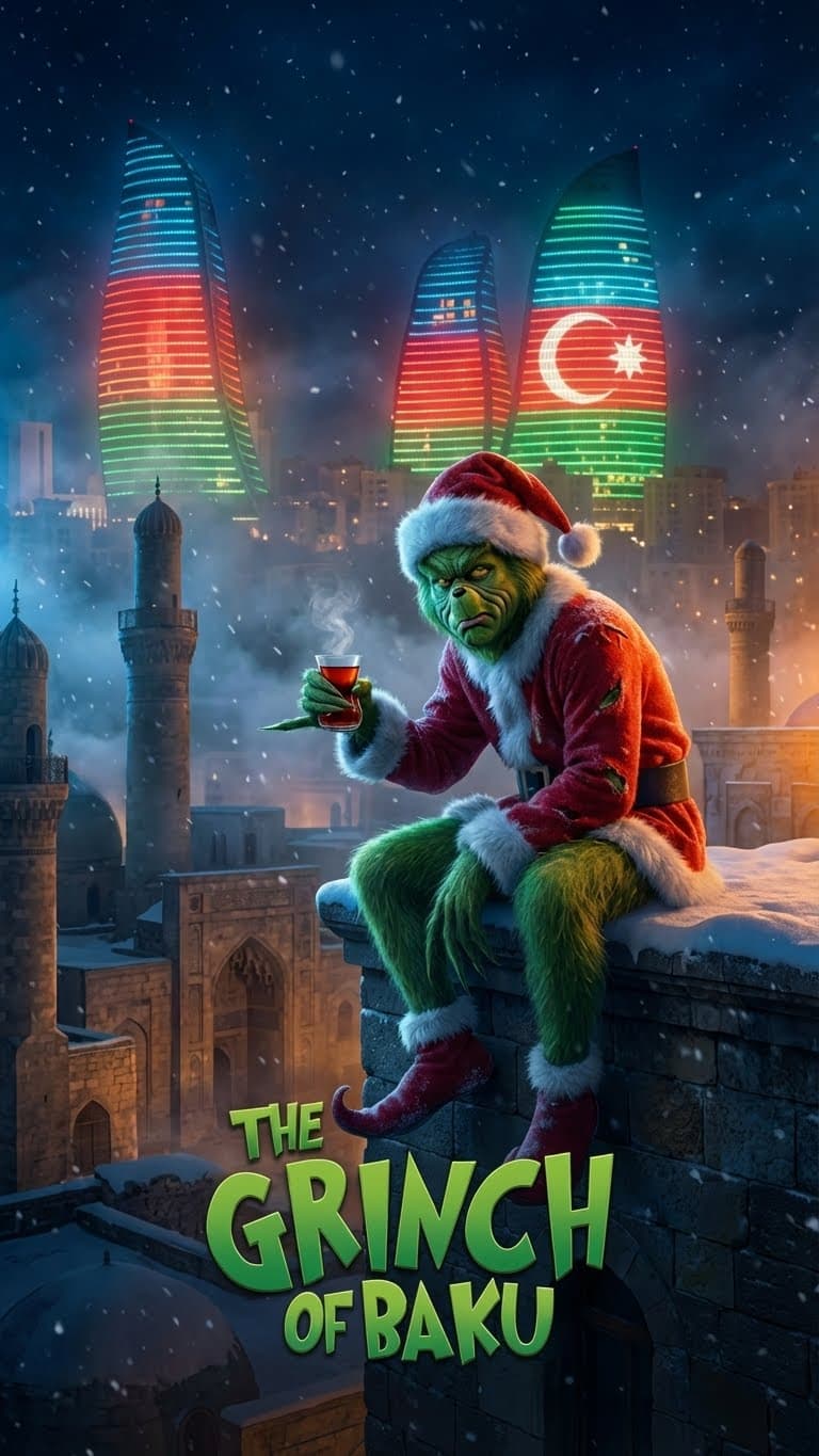Grinch, no need for a Christmas tree... 🎄😈
