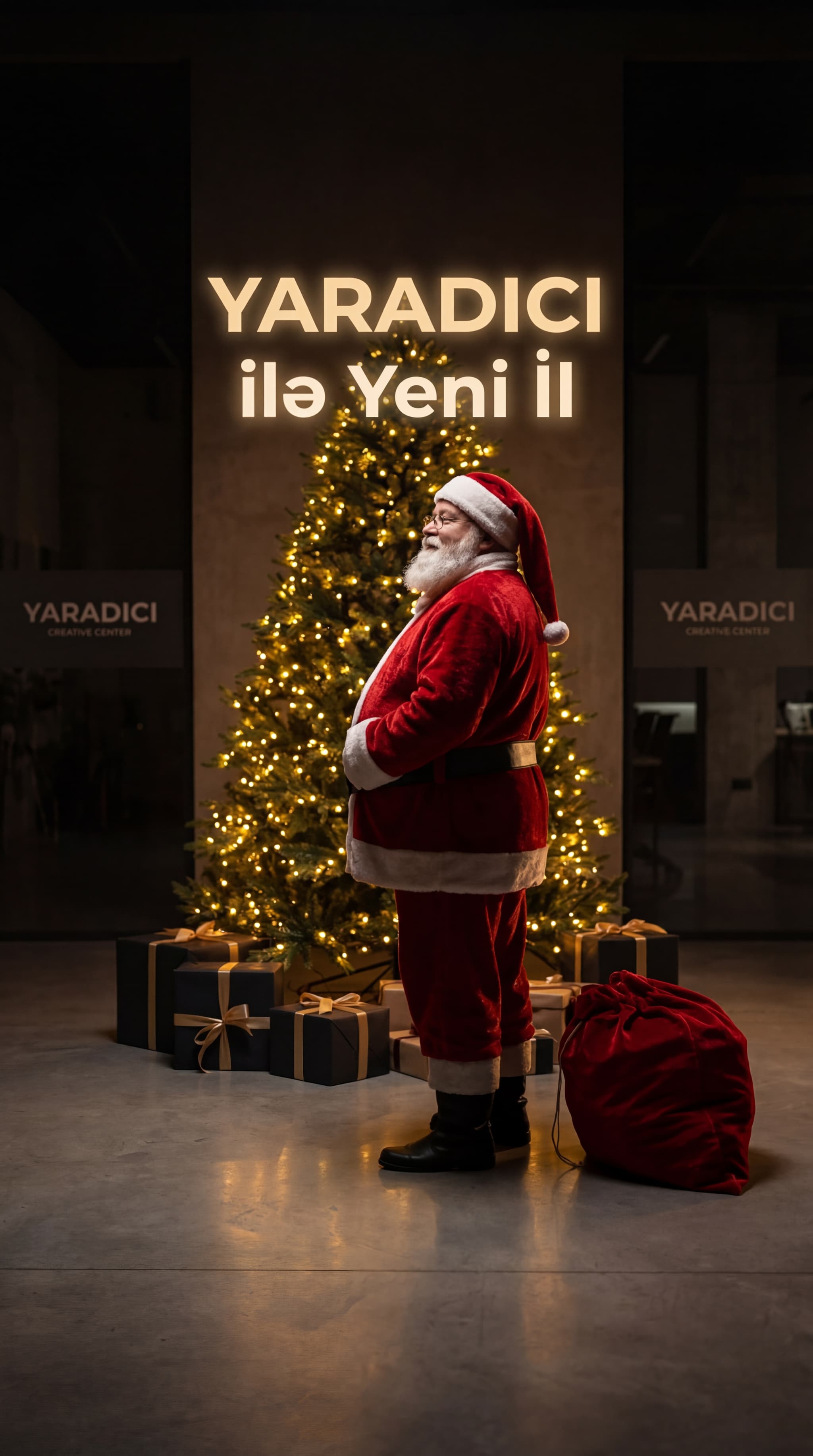 Santa at the Creative Hub 🎅✨